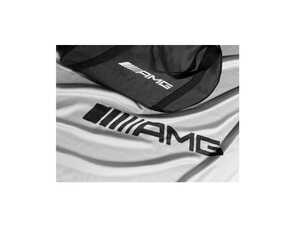 ES#4064351 - 2058992100 - W205 C-Class Indoor Car Cover - AMG indoor car cover. Silver-color, with black AMG lettering - Genuine Mercedes Benz - Mercedes Benz