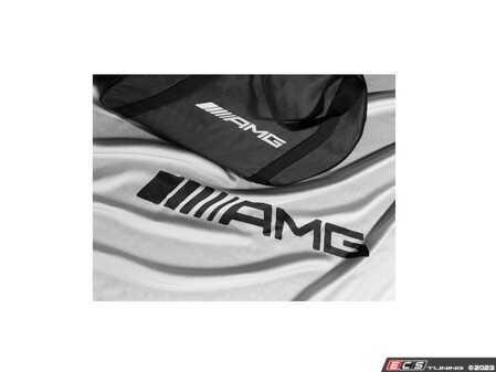 ES#4064351 - 2058992100 - W205 C-Class Indoor Car Cover - AMG indoor car cover. Silver-color, with black AMG lettering - Genuine Mercedes Benz - Mercedes Benz