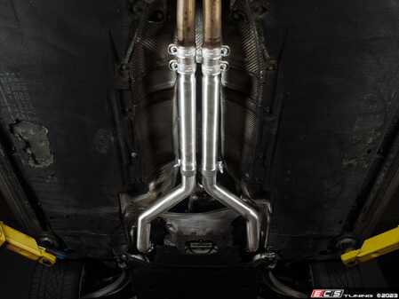 ECS - 012616LA01-01KT - B8 S4/S5/Q5 3.0T Downpipes With Resonator Deletes