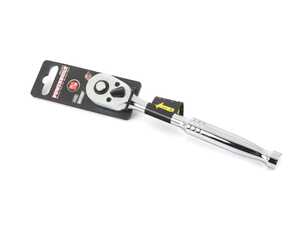 ES#3238724 - 641520 - 3/8 in. Dr. 36 Tooth Quick Release Ratchet - Built of strong chrome vanadium with a beautiful mirror finish, this strong 3/8 Drive 36-tooth quick release ratchet features a precision built gear-to-gear ratchet mechanism thats significantly stronger than conventional gear on pawl designs. - Powerbuilt - Audi BMW Volkswagen Mercedes Benz MINI Porsche