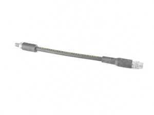 ES#3515226 - 34306887447 - Rear Brake Hose - Priced Each - Soft line running from the rear caliper to the body hard line - Genuine BMW - BMW