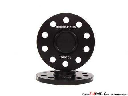 ES#250707 - ECS10155KT -  ECS Wheel Spacers - 10mm (Pair) - Exclusively built for your 57.1mm centerbore VW/Audi, manufactured from lightweight aluminum - ECS - Audi Volkswagen