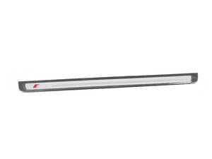 ES#2137963 - 8T0853374H01C - S-Line Door Sill - Satin Black - Right - Featuring the S-Line inscription - Genuine Volkswagen Audi - Audi