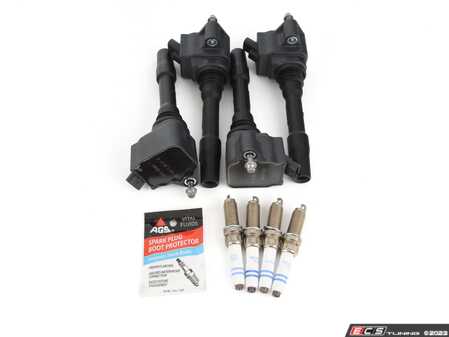 ES#4057128 - 121386433600KT - Ignition Service Kit - Includes coils, plugs, and dielectric grease. Set of four. - Assembled By ECS - MINI
