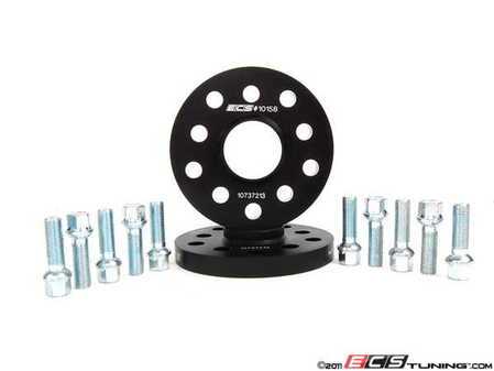 ES#250728 - ECS10158KTWB -  ECS Wheel Spacer & Bolt Kit - 17.5mm With Ball Seat Bolts - Includes everything you need to install spacers on two wheels - ECS - Audi Volkswagen