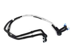 ES#4427959 - 64218839517 - Underfloor Coolant Pipe - "Part 3" - Supply and return coolant line for rear HVAC system - Genuine BMW - BMW