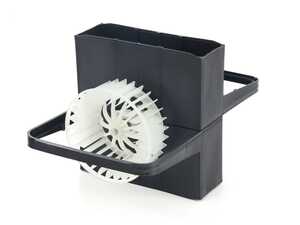ES#2899969 - 64116908475 - Blower Unit - HVAC blower motor under the dashboard - Vemo - BMW