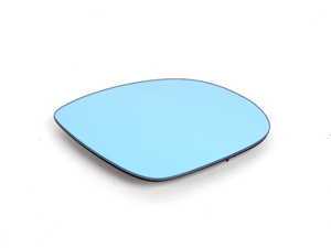 ES#81245 - 51162267192 - E36 European Aspherical Blind Spot Mirror Glass - Right - (NO LONGER AVAILABLE) - Aspherical blind spot mirror in blue tint without objects in mirror warning - Genuine BMW - 