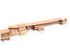 ES#124799 - 51478256943 - E46 Trunk Vent Louver - Left - Hellbeige - Genuine BMW - BMW