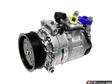 ES#4708382 - 958126012AX - A/C Compressor With Clutch  - Featuring DENSO Porsche A/C Compressor - Denso - Porsche