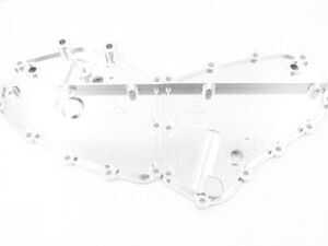 ES#4708375 - VTT-911-TIMC-CLE - VTT 911/930 Billet Timing Chain Covers With Hardware - Clear - Anodized in clear & includes new hardware! - Vargas Turbo Technologies - Porsche