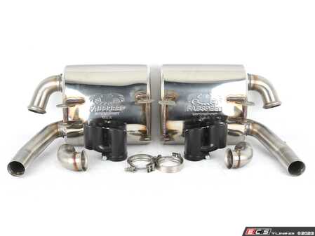 ES#3627069 - FSPOR996MAXSB - Maxflo Performance Exhaust System - Satin Black Quad Tips - A Perfect Balance for your 996 - Throatier exhaust note - Increased Power - Weight saving over stock unit - Fabspeed - Porsche