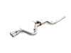 ES#4753188 - 049877LA01 - MK6 Golf 2.5L Catback Exhaust System  - In-house engineered for MK6 Golf 2.5L enthusiasts! Featuring T304 SS Tig-welded 3.0" tubing, and a valved or non-valved muffler section. - ECS - Volkswagen