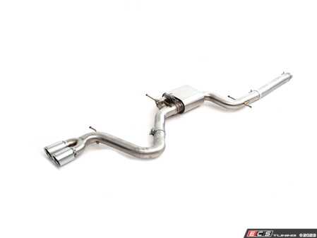 ES#4753188 - 049877LA01 - MK6 Golf 2.5L Catback Exhaust System  - In-house engineered for MK6 Golf 2.5L enthusiasts! Featuring T304 SS Tig-welded 3.0" tubing, and a valved or non-valved muffler section. - ECS - Volkswagen