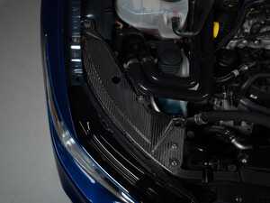 ES#4624018 - 014846LA01 - MK8 GTI / Golf R Carbon Fiber Core Support Braces - Set  - Premium carbon fiber underhood braces to replace the weak stamped steel braces - ECS - Volkswagen