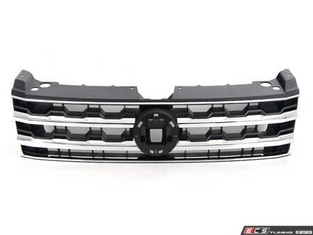 ES#3186871 - 3CN853651ARYP - Radiator Grille - Black with chrome grille to restore exterior beauty - Genuine Volkswagen Audi - Volkswagen