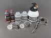 ES#2918224 - 007091ECS04KT - Racing Brake Fluid Flush Kit - Level 3 - Includes a Schwaben European Pressure Bleeder & Catch Bottles, Schwaben Bleeder Wrench, and 1 liter of Hawk HP600 Performance Race Brake Fluid - Schwaben for ECS - Audi BMW Volkswagen MINI Porsche
