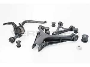 ES#4701595 - POW-007-85 - Polyurethane Full Rear Bushing Kit - Black (Track) - Complete rear set of poly bushings for all rear control arms on cars with steel upper arms - Verkline - Audi