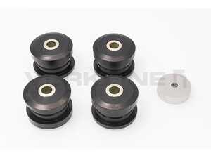 ES#4701651 - POW-078 - Polyurethane Rear Subframe Bushings - Set of Four - Offers more precise feel and quicker reactions to steering input while eliminating unwanted suspension movement - Verkline - Audi