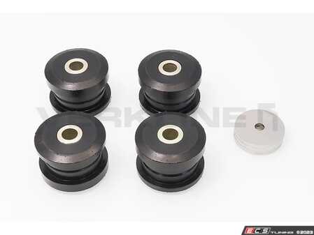 ES#4701651 - POW-078 - Polyurethane Rear Subframe Bushings - Set of Four - Offers more precise feel and quicker reactions to steering input while eliminating unwanted suspension movement - Verkline - Audi