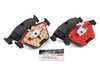 ES#4485898 - 34112283865 - Premium NAO Ceramic Front Brake Pad Set - Quality low dust ceramic pad from an original equipment supplier - Brembo - BMW