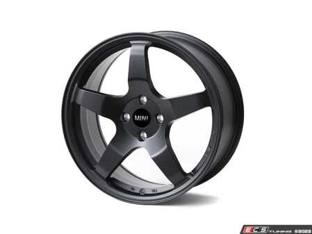 ES#4708568 - nm.880501bsKT - 17" RSe05 Wheels - Set Of Four - Satin Black - NM Engineering NM.880501NBS - 17"x7.5" 4x100 ET45 56.1CB - NM Engineering - MINI