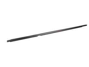 ES#94818 - 51347060249 - E90 Matte Black Channel Cover/Seal - Rear Left - Seals the space between the window and the door - Genuine BMW - BMW