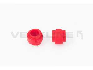 ES#4701634 - POW-050-75 - Polyurethane Front Sway Bar Bushings - 29mm - Red (Street) - Pair - Stiffer bushings allow sway bars to work at their fullest potential - Verkline - Audi