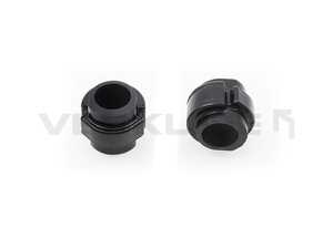ES#4701635 - POW-050-85 - Polyurethane Front Sway Bar Bushings - 29mm - Black (Track) - Pair - Stiffer bushings allow sway bars to work at their fullest potential - Verkline - Audi