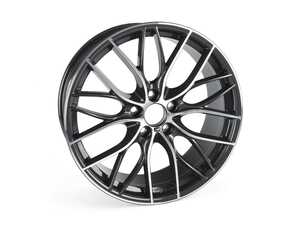 ES#2562851 - 36116796265 - 20" Double Spoke M Style 405 Wheel - Priced Each - 20x8.5 ET47 72.6 CB, with gloss finish - Genuine BMW - BMW