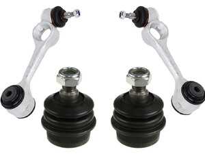 ES#4708718 - 10001-00867 - Mercedes-Benz W123 300D 240D Front Upper Control Arms & Lower Ball Joints - 4 Piece Kit - Featuring Hamburg Technic Front Suspension Refresh Kit! - Hamburg Tech - Mercedes Benz