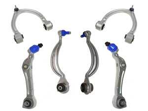 ES#4708720 - 10001-00868 - Mercedes-Benz W221 W216 4Matic Front Control Arms & Ball Joints - 6 Piece Kit - Featuring Hamburg Technic Front Suspension Refresh Kit! - Hamburg Tech - Mercedes Benz