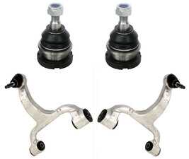 ES#4708733 - 10001-00871 - Mercedes-Benz W163 Front Control Arms & Lower Ball Joints Kit - Set Of 4 - Featuring Hamburg Technic Front Suspension Refresh Kit! - Hamburg Tech - Mercedes Benz