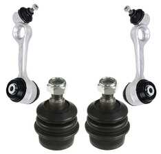 ES#4708744 - 10001-00878 - Mercedes-Benz W126 Front Upper Control Arms & Lower Ball Joints Kit - Set Of 4 - Featuring Hamburg Technic Front Suspension Refresh Kit! - Hamburg Tech - Mercedes Benz