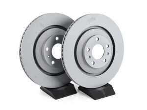 ES#2550038 - 4E0615601LKT - Rear Brake Rotors - Pair (335x22) - Restore the stopping power in your vehicle. - ATE - Audi