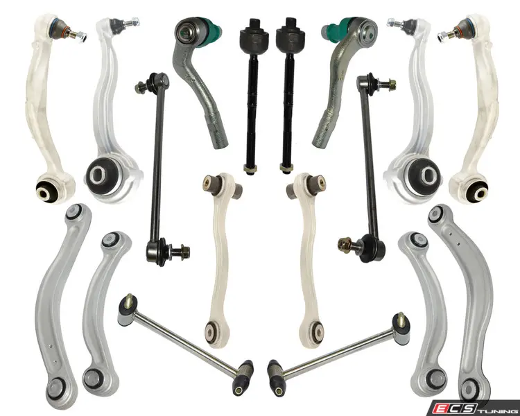 4-Piece Front Lower Control Arm Kit With Ball Joints For 2012-14 Mercedes C300