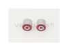 ES#4701649 - POW-074-75 - Polyurethane Front Lower Shock Mounts - Pair - Eliminate unwanted suspension movement - Verkline - Audi