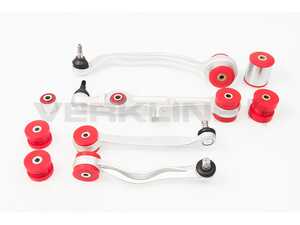 ES#4701650 - POW-075-75 - Full Polyurethane Front Control Arm Bushing Kit - Control movement and maintain wheel alignment - Verkline - Audi