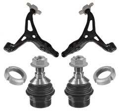 ES#4708775 - 10001-00886 - Mercedes-Benz W164 ML GL Front Lower Control Arms & Ball Joints Set - 4 Piece Kit - Featuring Hamburg Technic Front Lower Suspension Refresh Kit! - Hamburg Tech - Mercedes Benz