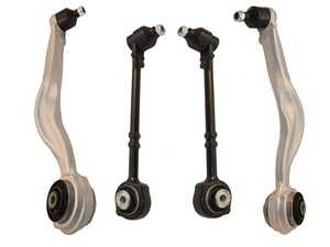 ES#4708786 - 10001-00889 - Mercedes-Benz W218 W212 4Matic Front Upper & Lower Control Arms With Ball Joints Set - 4 Piece Kit - Featuring Hamburg Technic Front Suspension Refresh Kit! - Hamburg Tech - Mercedes Benz