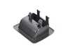 ES#419899 - 7L6885249A71N - Left Rear Seat Release Bezel - Anthracite - Surrounds the release for folding the rear backrest - Genuine Volkswagen Audi - Volkswagen