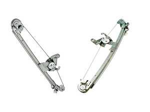 ES#4709025 - 2107301546KT1 - W210 E Class Rear Window Regulators Kit - Without Hardware  - Featuring Hamburg Technic Rear Left & Right Side Window Regulators! - Hamburg Tech - Mercedes Benz