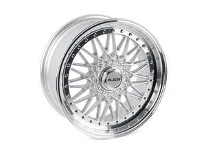 ES#2695704 - 010-23MK5 - 18" Style 010 Wheels - Set Of Four - 18"x8" ET33 57.1CB 5x112 - Silver With Machined Lip - Alzor - Audi Volkswagen