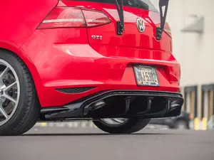 MK7 GTI Functional Aerodynamic Rear Diffuser Kit