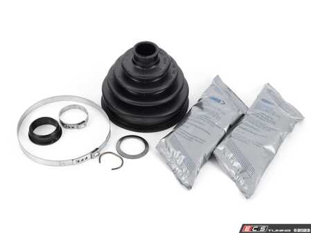 ES#3108026 - 3B0498203F - Front Outer CV Joint Boot Kit - Priced Each - Stop losing CV grease and extend axle joint life - GKN Drivetech - Audi Volkswagen