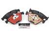ES#4485898 - 34112283865 - Premium NAO Ceramic Front Brake Pad Set - Quality low dust ceramic pad from an original equipment supplier - Brembo - BMW