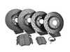 ES#3537732 - 025997ECS0611KT - Performance Front & Rear Brake Service Kit - Featuring ECS V5 Cross Drilled & Slotted rotors and ECS EP24 Enthusiast Performance pads - Assembled By ECS - Audi