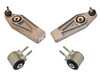 ES#4709466 - 99634112190/290K - Porsche 996 Adjustable Front Control Arm Kit - With Control Arm Flanges - Set Of 4 - Featuring Hamburg Technic Set Of 4 - Left & Right Side Control Arm Assemblys - Hamburg Tech - Porsche