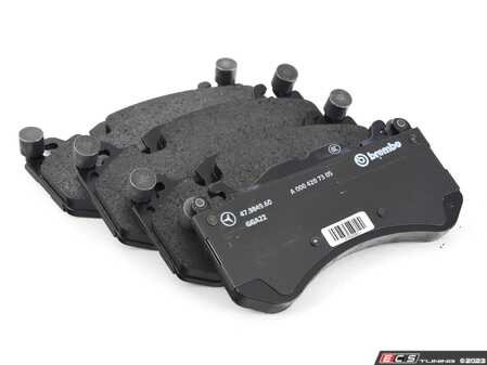ES#4432484 - 0004207205 - Front Brake Pad Set - does not include brake wear sensors - Genuine Mercedes Benz - Mercedes Benz