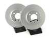 ES#4668412 - 1HM615301E-P - Front V5 Plain Brake Rotors - Set (256x20) - Precision manufactured and featuring a GeoSpec corrosion-resistant coating - ECS - Volkswagen